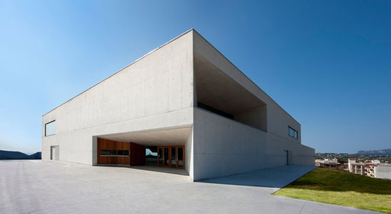 Francisco Mangado, Auditorium Municipal de Teulada, Espagne
