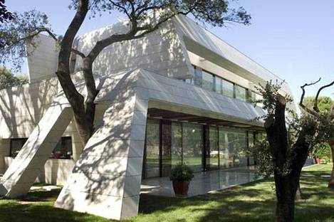 A-cero, résidence marbre et bambou, Madrid
