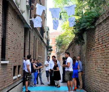 Floornature Blue Party à Venise<br />
