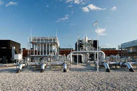 C.F. Møller, installation de gaz, Danemark
