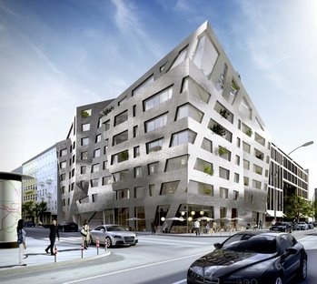 Libeskind, immeuble d'habitation, Chausseestrasse - Berlin
