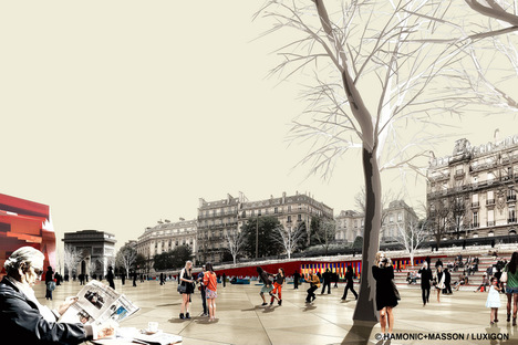 Hamonic+Masson, Avenue Foch, un projet urbain à Paris 
