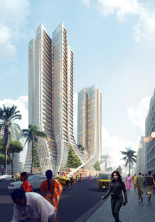 Grove Towers, Premier projet des architectes 3XN à Mumbai
