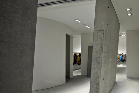 Tadao Ando à Milan pour le nouveau showroom et le flagship store Duvetica
