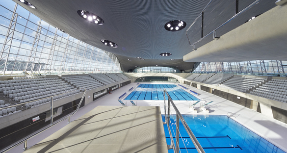 Zaha Hadid Architects, nouveaux éléments de design pour le London Aquatics Centre
