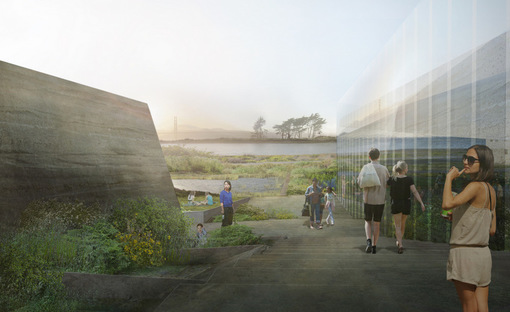 Snøhetta présente son projet pour le parc du Presidio de San Francisco
