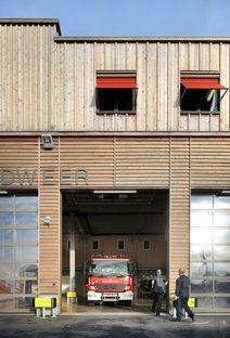Bovenbouw : nouvelle caserne de pompiers à Berendrecht
