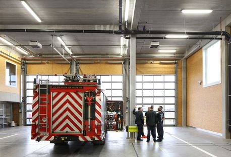 Bovenbouw : nouvelle caserne de pompiers à Berendrecht
