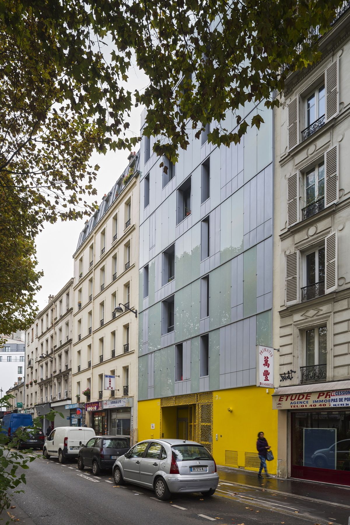 InSpace Architecture réalise à Paris des logements sociaux et un centre d’aide familiale
