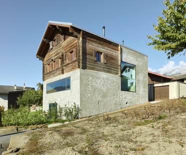 Maison Reynard Rossi-Udry par Savioz Fabrizzi architectes à Ormône
