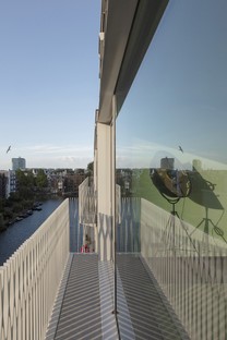 Wiel Arets Architect vient d’achever « The Double » à Amsterdam.
