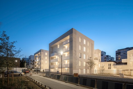 Logements collectifs sociaux à Ivry-sur-Seine signés Tectône Architectes
