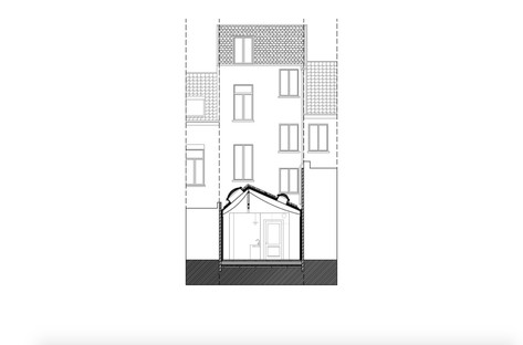 Le cabinet Bovenbouw restructure une maison sur la Lovelingstraat à Anvers
