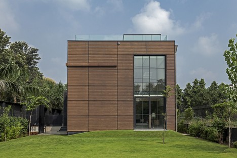 Palm Avenue d’Architecture Discipline : un ouvrage qui renoue avec la nature à New Delhi
