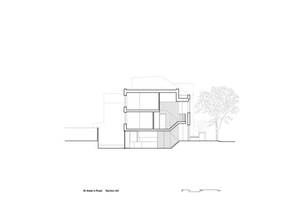 Le cabinet 31/44 Architects réalise la Red House dans le quartier d’East Dulwich à Londres
