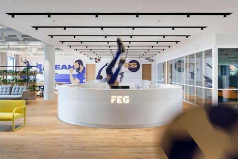 Perspektiv réalise les bureaux de FEG Fortuna Entertainment Group à Prague
