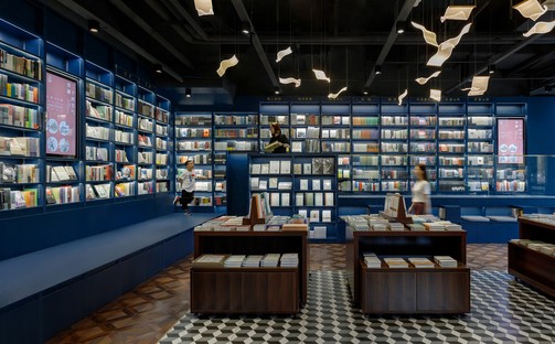 Librairie Viti Books à Pékin : un projet de 3andwich Design
