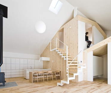 Yoshichika Takagi : maison en bois à Sapporo

