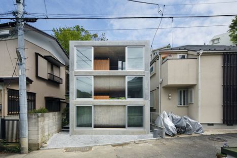 Takeshi Hosaka: une maison sur un terrain de 60 m² à Yokohama
