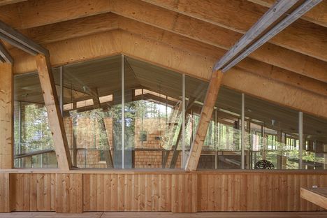 Koponen: maison sur le lac Saimaa en Finlande 
