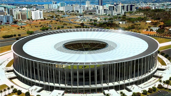 Brésil 2014. Les nouveaux stades de la Coupe de Monde de football.
