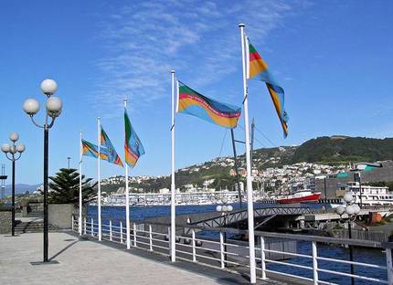 Port de Wellington, Nouvelle Zélande

