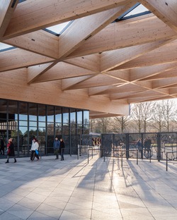 
	Structure en bois pour la nouvelle porte d’entrée du Jardin de Keukenhof - Mecanoo Architectenen

