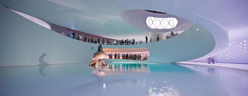 La double spirale fermée du pavillon de l’EXPO 2010 de Bjarke Ingels
