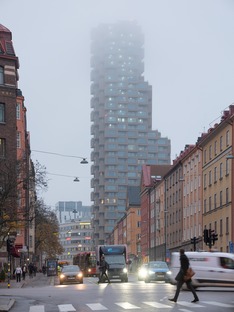 Une tour en béton signée OMA à Stockholm
