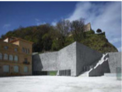 Façade en aluminium moulé pour le musée réalisé par Nieto et Sobejano à Saint-Sébastien
