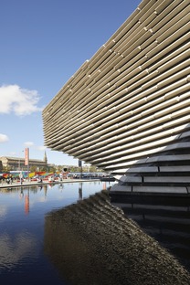 Des façades à brise-soleil en béton pour le musée V&A Dundee
