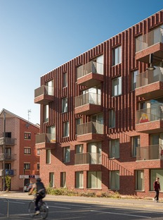 Mecanoo signe un immeuble de logements en briques à Manchester
