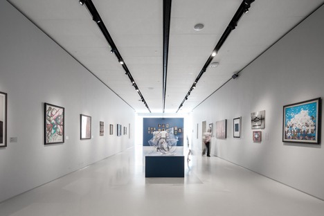 Béton et aluminium perforé pour un micro-musée dédié aux impressionnistes russes 
