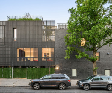Le cabinet Young Projects réalise à New York un ouvrage à façade en zinc 

